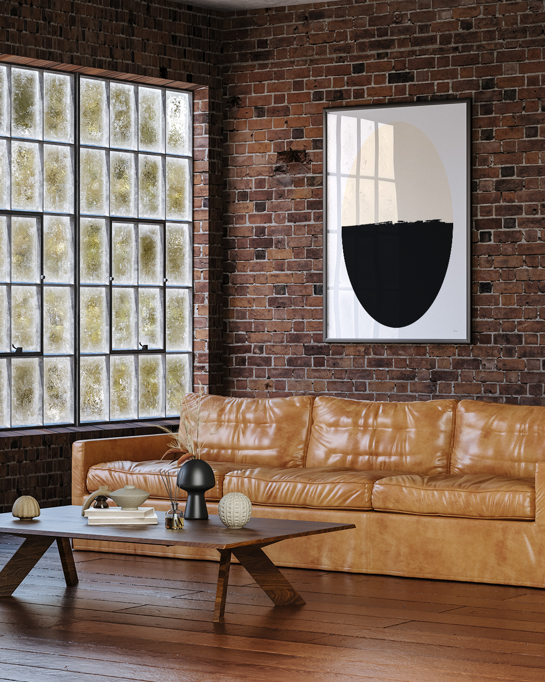 Zoomed-in detail of yolk-coloured egg circles on soft white background