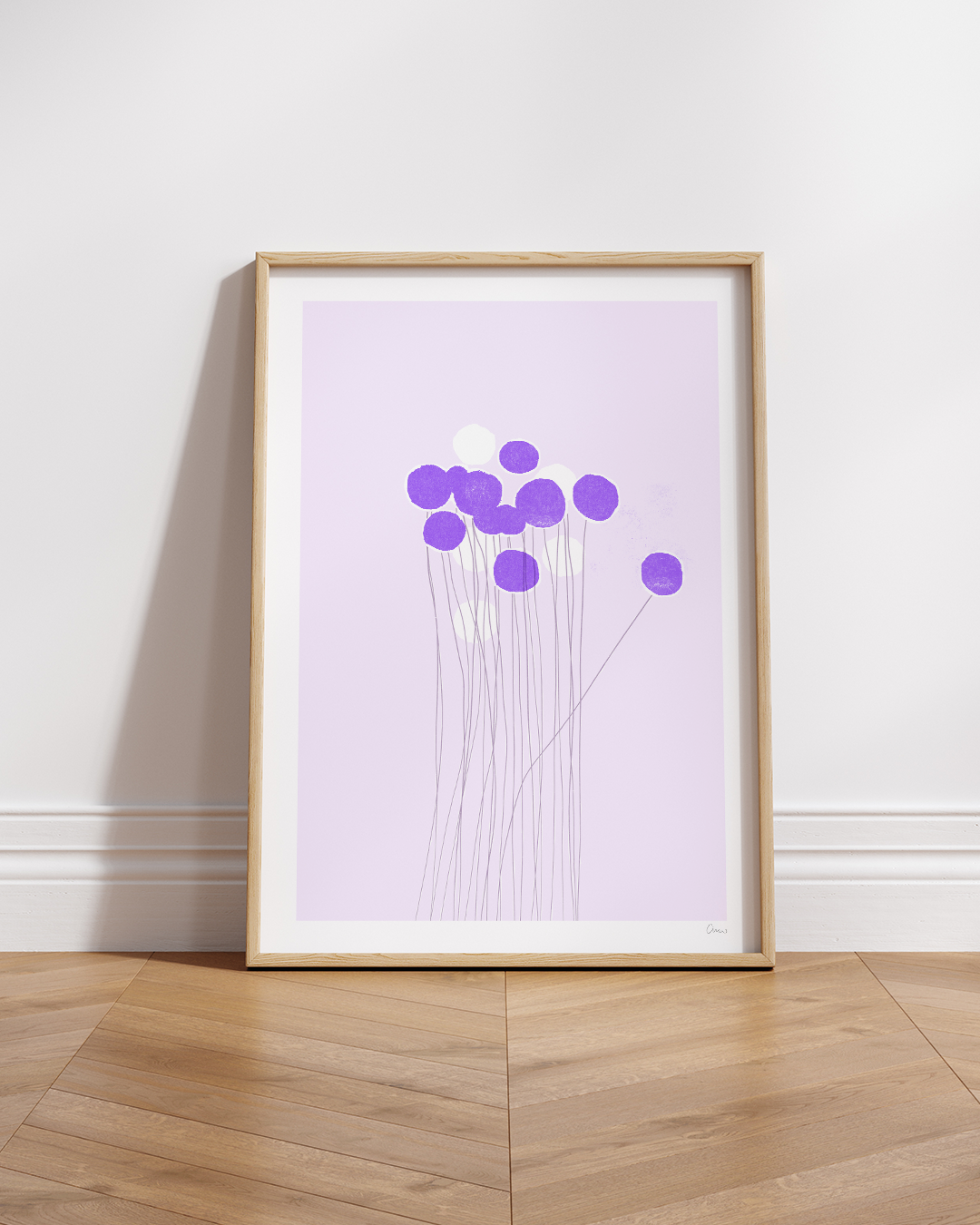 Pom-Pom Art Print